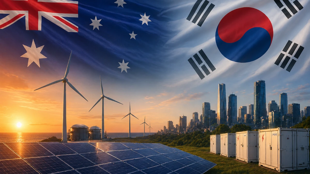 Avustralya ve G&uuml;ney Kore'den enerjide işbirliği!