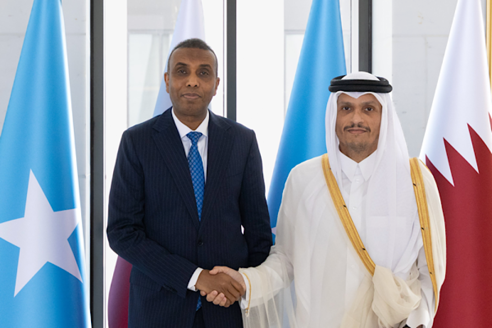 Katar Emiri&rsquo;ne Somali Cumhurbaşkanı&rsquo;ndan mesaj