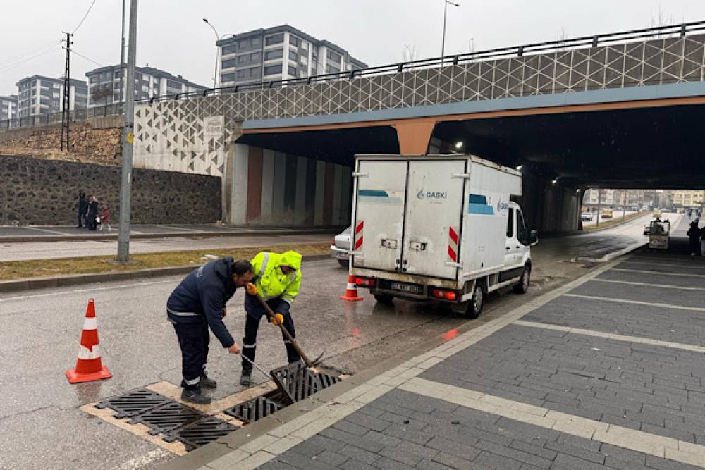 Gaziantep&rsquo;te sağanak yağışa karşı &ouml;nlemler alındı