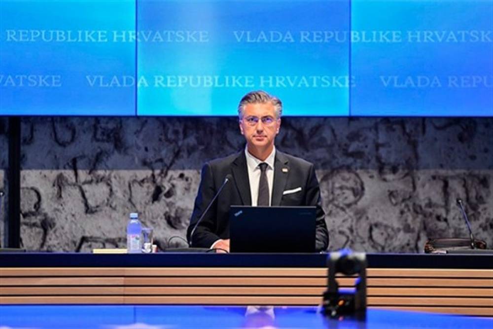 Hırvatistan Başbakanı Plenkovic, Merz ve Silina ile g&ouml;r&uuml;şt&uuml;