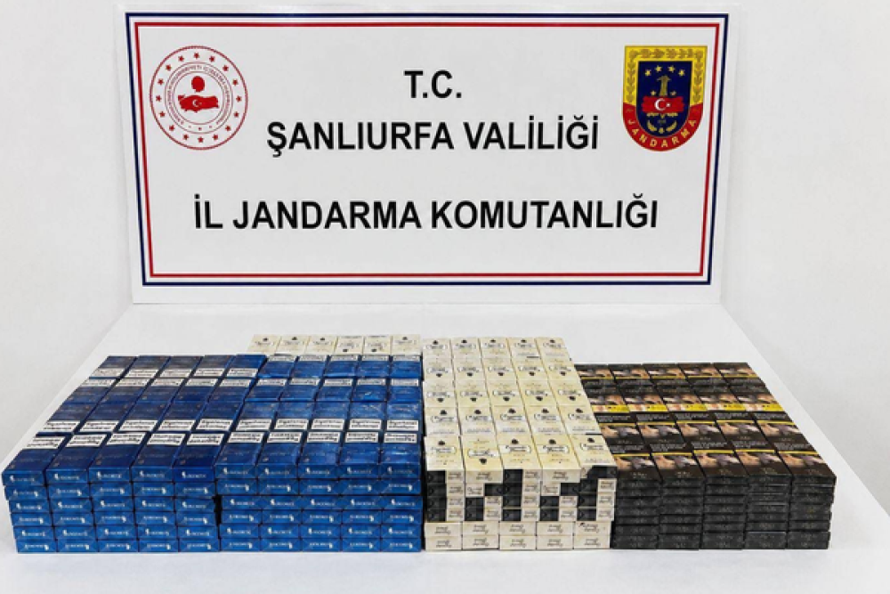 Şanlıurfa&rsquo;da ka&ccedil;ak sigara ve alkol operasyonu