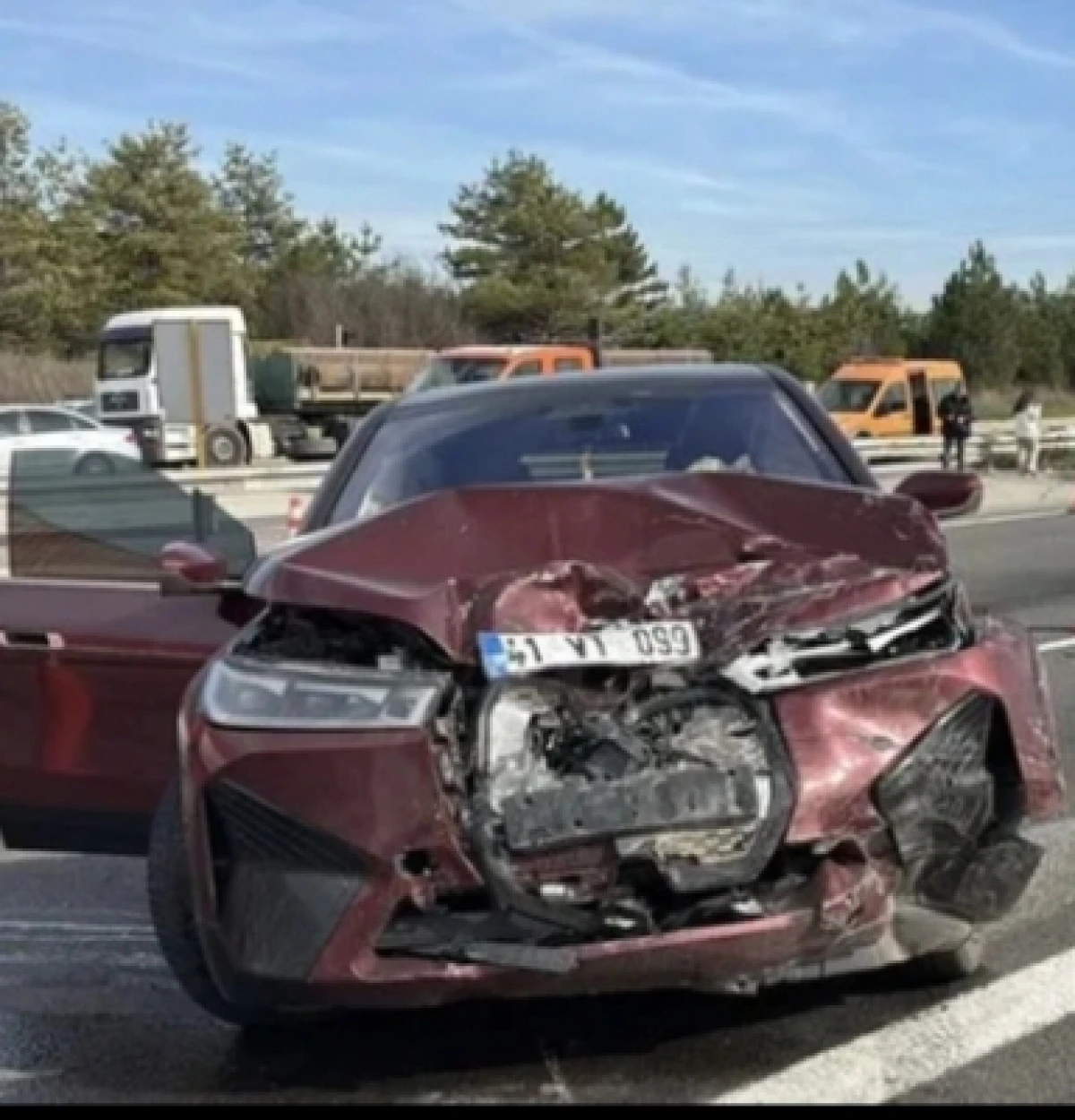 Mustafa Ensari Kaza Yaptı 9 yaşındaki &Ouml;mer yaşamını yitirdi, 4 yaralı!